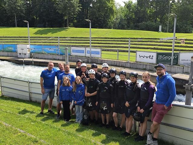 Alle Teilnehmer des Trainingslagers Augsburg 2025